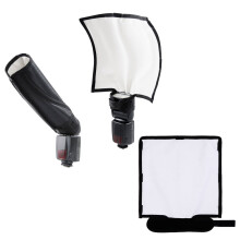 2Pcs Light Reflector Photography Flash Diffuser Multi Color Durable