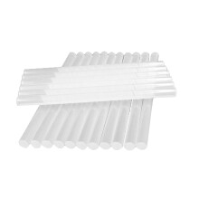 100Pcs White Hot Melt Glue Sticks Transparent DIY Repair Kit