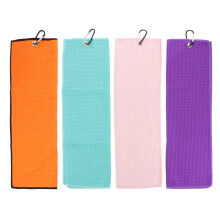 4pcs Golf Towels Polyester Water Absorption Travel For Women