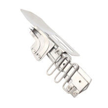 Sewing Machine Binder Silver Stainless Steel Hemmer Attachment