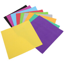 10Pièces Feuilles Éponge Colorées Pour Bricolage DIY Couleurs Variées
