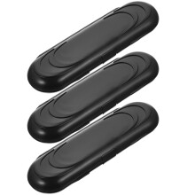 3Pcs Plastic Darts Case Portable Storage Box Lightweight Black Holder