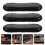 3Pcs Plastic Darts Case Portable Storage Box Lightweight Black Holder 2