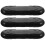 3Pcs Plastic Darts Case Portable Storage Box Lightweight Black Holder 5