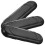 3Pcs Plastic Darts Case Portable Storage Box Lightweight Black Holder 3