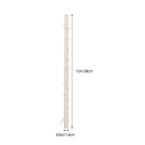 Flagpole Garden Flagpole Beige 4pcs 1