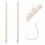 Flagpole Garden Flagpole Beige 4pcs 8