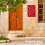 Flagpole Garden Flagpole Beige 4pcs 3