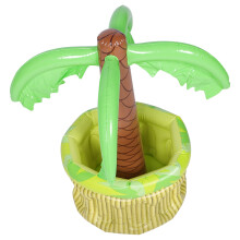 Inflatable Palm Tree Cooler PVC Ice Bucket Tropical Party Supplies