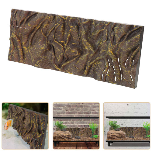Reptile Enclosure Background Fish Tank Decorative Panel 2
