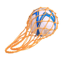 2Pcs Yellow Net Bag with Thick Straps for Outdoor Sports Ball Storage