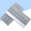 2pcs car window film scraper plastic squeegee tool grey 7