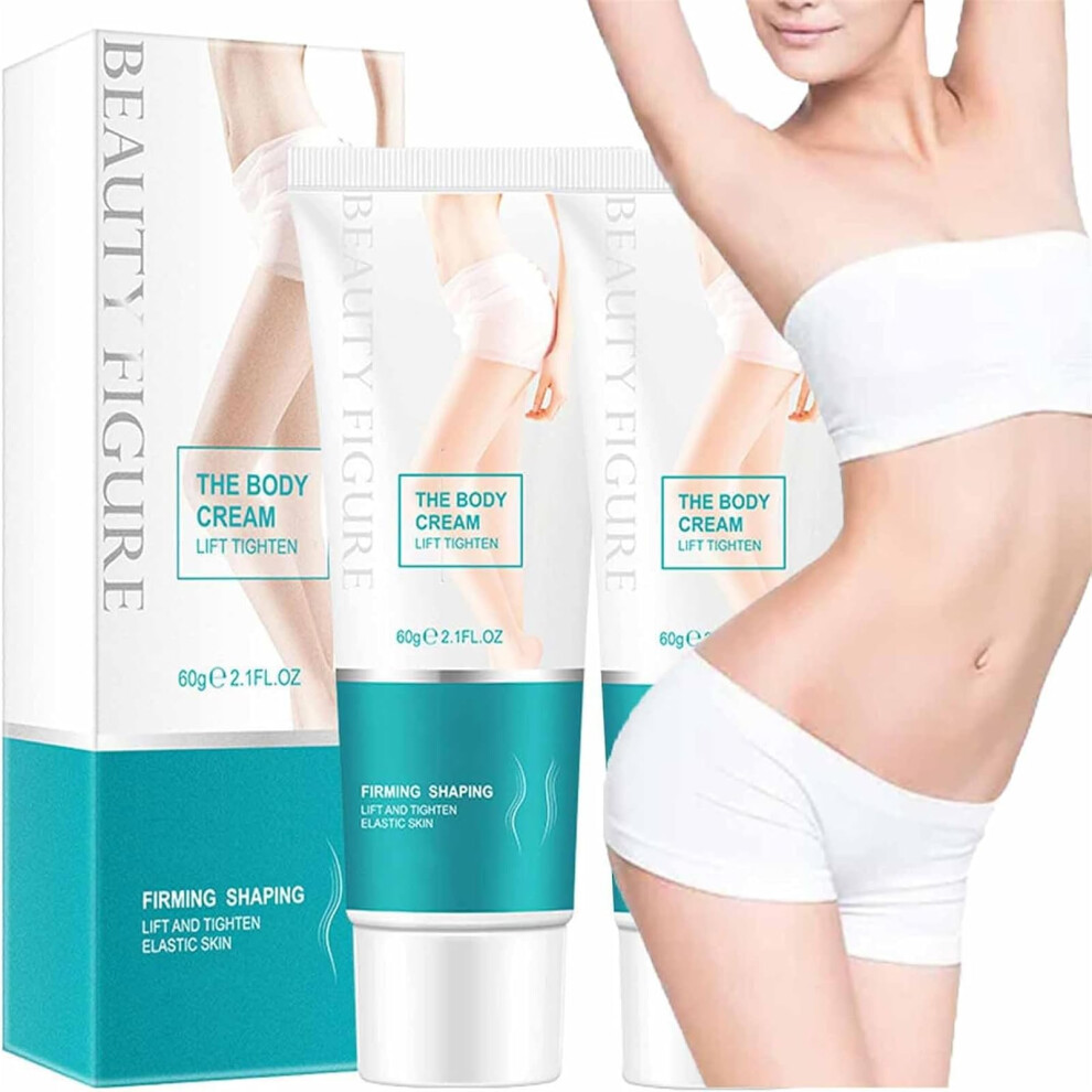 Cream Body Firming 60G 2Pc Skin Tightening Moisturizer For Stomach Arms Thighs With Deep Hydration