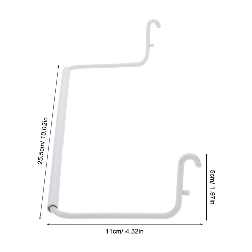 Pegboard Papieren Handdoekhouder Wit 2 Stuks 1