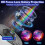 Galaxy Projector with 13 Space Scene Slides, 360 Rotating Star Projector for Bedroom with Timer 5