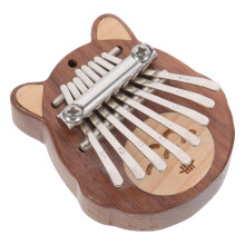 1Set Multi-Color Wooden Thumb Piano Mini Kalimba Beginner Finger Piano