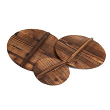 wooden pot lid cover 29x29x1.6 for oil splashing and scald prevention