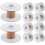 20 Pcs Spool Storage Bobbins Sewing Thread Practical Winding Spools 7