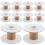 20 Pcs Spool Storage Bobbins Sewing Thread Practical Winding Spools 10