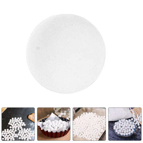 Reusable White Ceramic Pie Weights for Home Baking and Pastry 2