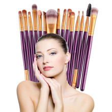 15 Stuks Cosmetische Make-upborstels Poederborstel
