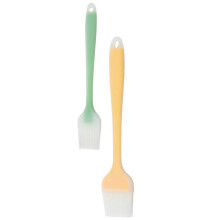 2St Multifunctionele Silicone Basting Brush Voor Keuken En Bbq