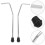 2pcs Drum Stand Musical Instruments Tom Drum Metal Drum Kit 6