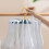 2Pcs Durable Blue Sock Hanger Plastic Drying Rack Windproof Slot Style 9
