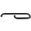 Black Stainless Steel Shower Door Handle Durable Glass Door Pull 1