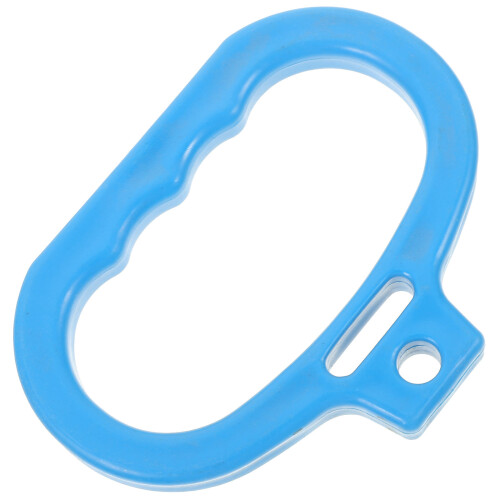 Blue Plastic Bus and Trash Can Handle Rings Easy Replacement