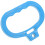 Blue Plastic Bus and Trash Can Handle Rings Easy Replacement 9