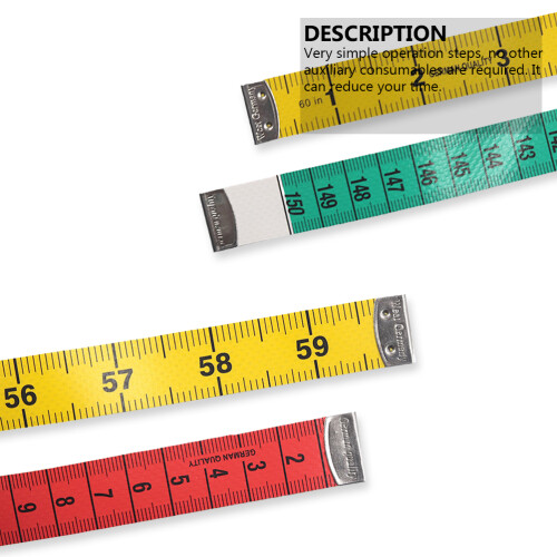 3Pcs Lightweight Retractable Tape Measure Multi Color Durable Material 1