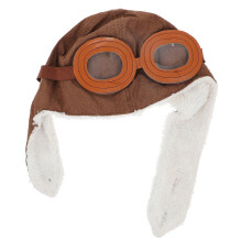 1Pc Children Winter Hat Cotton Coffee Warm Kids Hat for Outdoor Use