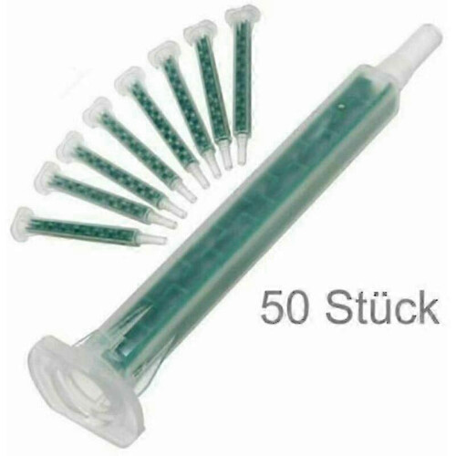 Accessories for two-component glue: Replacement mixing nozzles for 2-component glue, 50 pieces (epoxy glue) 2