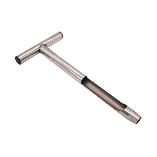 T-handle soil sampler 52cm stainless steel for farm use 1