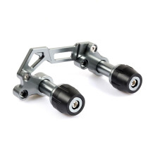 Black RustProof Easy Install Motorcycle Exhaust Pipe and Drop Bars for TMAX300 Aerox PCX