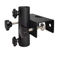 Patio Umbrella Bracket with AntiSlip Hold, Tool Metal Balcony Umbrella Holder for Deck Railings