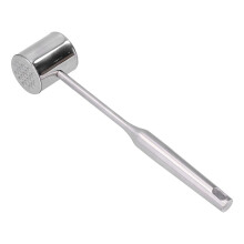 Stainless Steel Meat Tenderizer Mallet for Steak and Poultry, Heavy Duty Manual Pounder Kitchen Tool