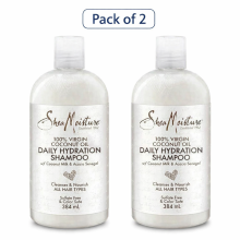 Shea Moisture Coconut Oil Shampoo 2x384ml