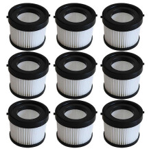 9Pcs HEPA-Filter für DEWALT DCV501LN/DCV501HB Staubsaugerersatzteile Waschfilter Haushaltsreinigung