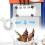 9pcs 32mm Icing Nozzle Universal Easy To Clean Inner Diameter 29mm Diverse Patterns Ice Cream Machine Part Bar Tools 5