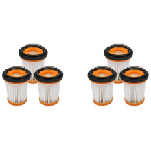 6-facher Ersatzfilter für Shark ION W1, Akku-Stofffilter, Handvakuumfilter für W1 WV200 WV201 WV205 Teile