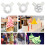 9pcs 32mm Icing Nozzle Universal Easy To Clean Inner Diameter 29mm Diverse Patterns Ice Cream Machine Part Bar Tools 4