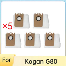 5-PCS-Staubbeutel für Kogan G80 Sweeper Zubehör Staubbeutel, die langlebig und gut funktionieren, verbesserte Reinigungseffizienz