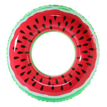 Watermelon Inflatable Pool Float Swimming Ring, Large 70# PVC Swim Tube for Adults Summer