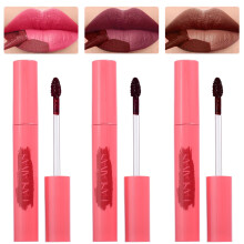 3 Colors Peel Off Lip Stain Set, Long Lasting Matte Lip Tint, Waterproof Non Stick Cup Lip Gloss, Gifts for Women 04#05#06#