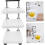 Adjustable Pot and Pan Organizer Rack, MultiLayer NonSlip Cookware Storage for Kitchen Cabinets 4