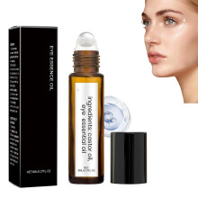 Under Eye Roller with Castor Oil and Frankincense, Anti Wrinkle Eye Serum, Cooling Massage 0.27oz