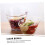 4Pcs Clear Salad Bowls Stackable Plastic Serving Bowls for Parties Snacks Vegetables and Home Use 5