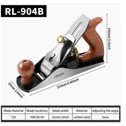 Draper 45241 Expert Smoothing Beech Wood Plane 250mm Blue 2